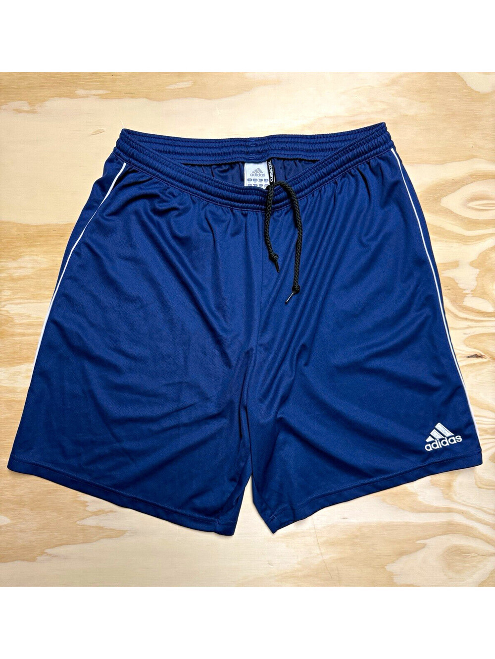 adidas ClimaCool Men's XL Blue Gym & Training Shorts Drawstring Elastic Waist